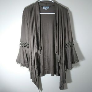 CARDIGAN BELL SLEEVES